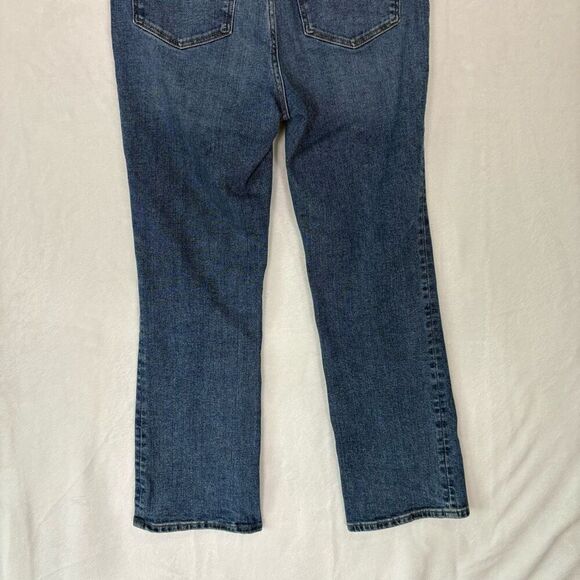 Madewell Cali Denim Bootcut Hi Rise Jeans Women's Size 26 Short Inseam - Picture 9 of 13